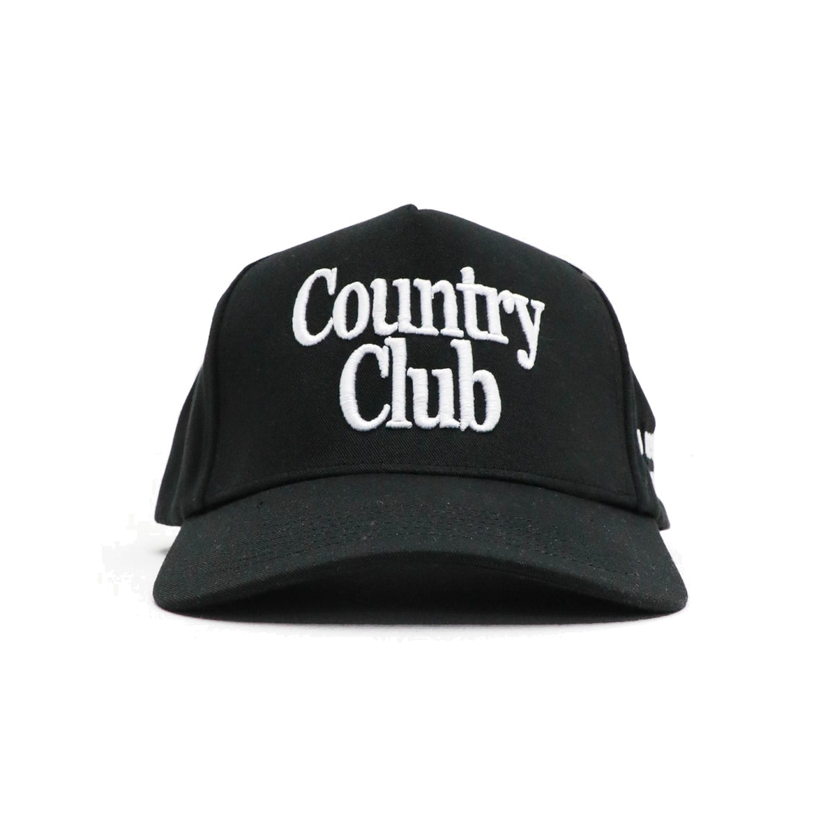 Black Country Club cap front view